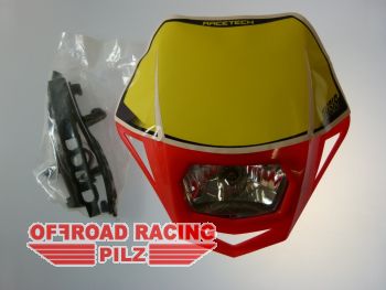 Lampenmaske Genesis Bilux 35W/35W E-geprft fr BETA/HONDA Rot