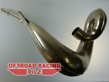 Auspuffbirne "Logo - GG " 12-17 vernickelt für GasGas