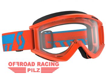 MX Brille SCOTT Recoil XI Works Orange/Blau