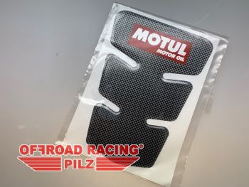 MOTUL Tank Pad - Soft Tankaufkleber Carbonfarben