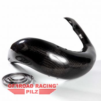 Auspuffschutz X-Grip Carbon fr GasGas & Rieju