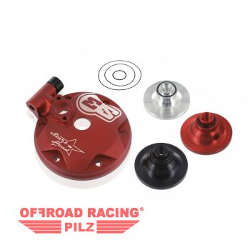 STARS S3 Zylinderkopf rot 2 - Teilig "RACING" fr GasGas 250 ccm