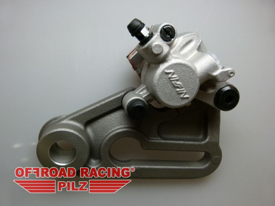 Bremssattel inkl. Halter hinten - Nissin für GasGas & Rieju - Offroadracing  Pilz