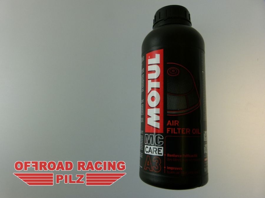 MOTUL A3 Air Filter Oil Luftfilteröl - Offroadracing Pilz