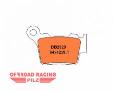 Delta Braking Bremsbelag fr KTM 04-, fr Husky 04- hinten