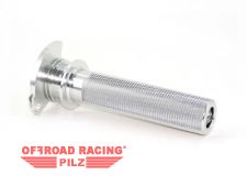 ZAP ALU Gasgriffhlse - Domino Armatur mit Lager silber fr GasGas Rieju KTM Honda Beta Sherco