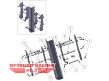 ZAP K�hlerschutz f�r KTM SX SXF alle 07-10 EXC EXCF alle 08-11