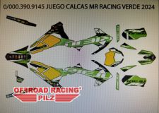 Aufklebersatz Dekor " RACING " fr Rieju 24