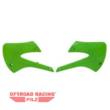 Satz Khlerspoiler grn fr Kawasaki KX 85 1998 - 2006 KX 100 2004 - 2006