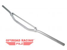 Lenker Motocross Aluminium mit Strebe silber 22mm - 810mm