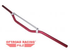 Lenker Motocross Aluminium mit Strebe rot 22mm - 810mm
